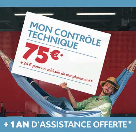 offre controle technique voiture Citroën Valréas